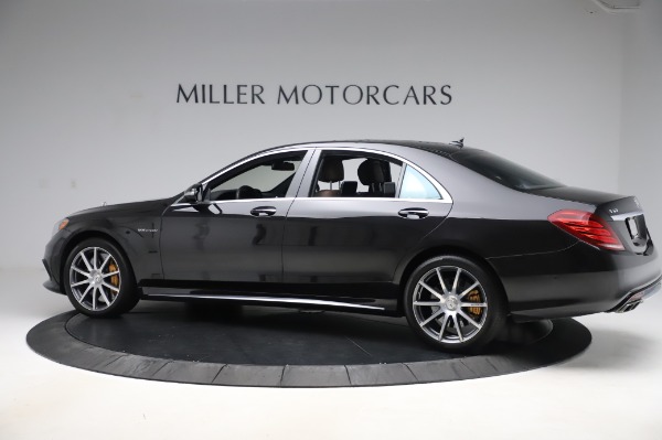Used 2015 Mercedes-Benz S-Class S 63 AMG for sale Sold at Aston Martin of Greenwich in Greenwich CT 06830 4