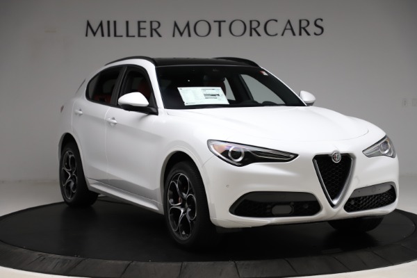 New 2020 Alfa Romeo Stelvio Ti Sport Q4 for sale Sold at Miller Motorcars Aston Martin in Greenwich CT 06830 11