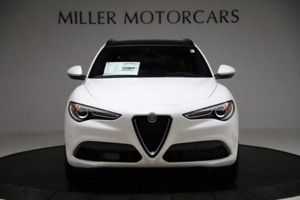 New 2020 Alfa Romeo Stelvio Ti Sport Q4 for sale Sold at Miller Motorcars Aston Martin in Greenwich CT 06830 12