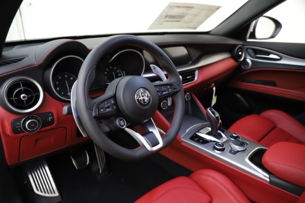 New 2020 Alfa Romeo Stelvio Ti Sport Q4 for sale Sold at Miller Motorcars Aston Martin in Greenwich CT 06830 13