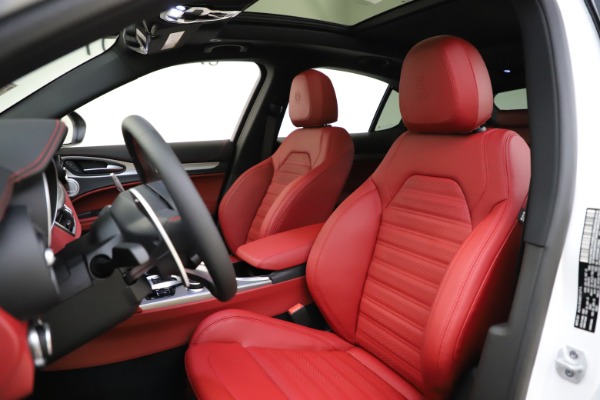 New 2020 Alfa Romeo Stelvio Ti Sport Q4 for sale Sold at Miller Motorcars Aston Martin in Greenwich CT 06830 15