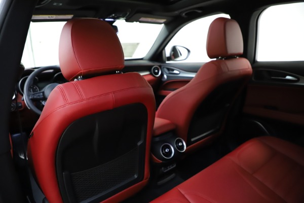 New 2020 Alfa Romeo Stelvio Ti Sport Q4 for sale Sold at Miller Motorcars Aston Martin in Greenwich CT 06830 20