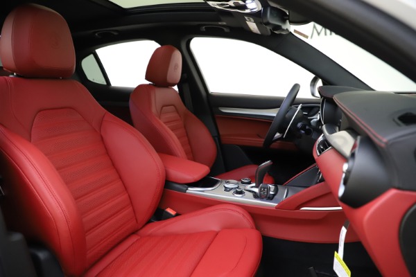 New 2020 Alfa Romeo Stelvio Ti Sport Q4 for sale Sold at Miller Motorcars Aston Martin in Greenwich CT 06830 22