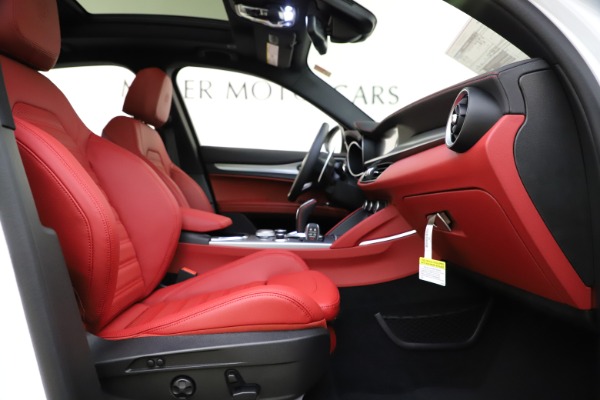 New 2020 Alfa Romeo Stelvio Ti Sport Q4 for sale Sold at Miller Motorcars Aston Martin in Greenwich CT 06830 23