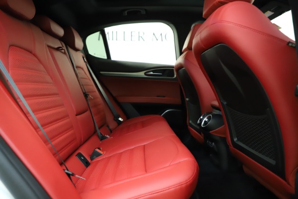 New 2020 Alfa Romeo Stelvio Ti Sport Q4 for sale Sold at Miller Motorcars Aston Martin in Greenwich CT 06830 27