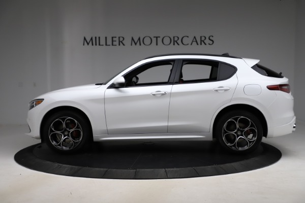 New 2020 Alfa Romeo Stelvio Ti Sport Q4 for sale Sold at Miller Motorcars Aston Martin in Greenwich CT 06830 3