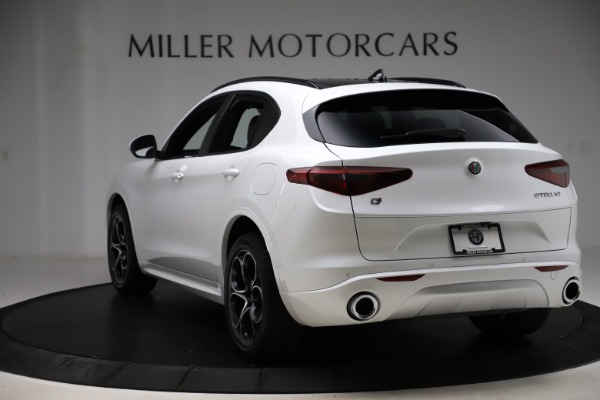 New 2020 Alfa Romeo Stelvio Ti Sport Q4 for sale Sold at Miller Motorcars Aston Martin in Greenwich CT 06830 5