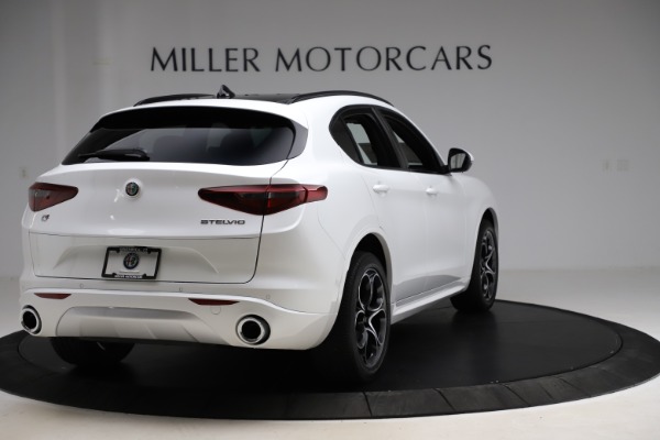 New 2020 Alfa Romeo Stelvio Ti Sport Q4 for sale Sold at Miller Motorcars Aston Martin in Greenwich CT 06830 7