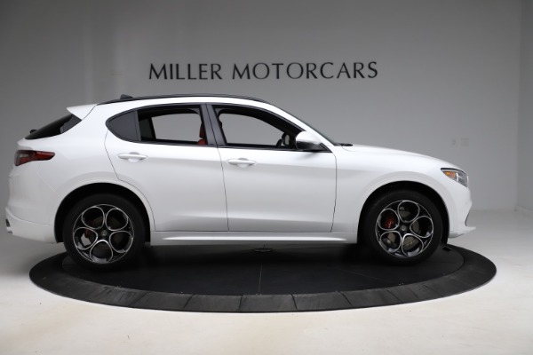 New 2020 Alfa Romeo Stelvio Ti Sport Q4 for sale Sold at Miller Motorcars Aston Martin in Greenwich CT 06830 9
