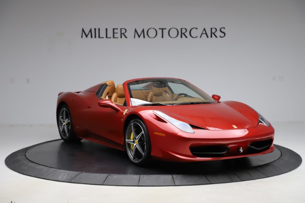 Used 2013 Ferrari 458 Spider for sale Sold at Miller Motorcars Aston Martin in Greenwich CT 06830 11