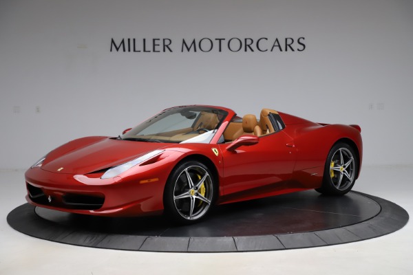 Used 2013 Ferrari 458 Spider for sale Sold at Miller Motorcars Aston Martin in Greenwich CT 06830 2