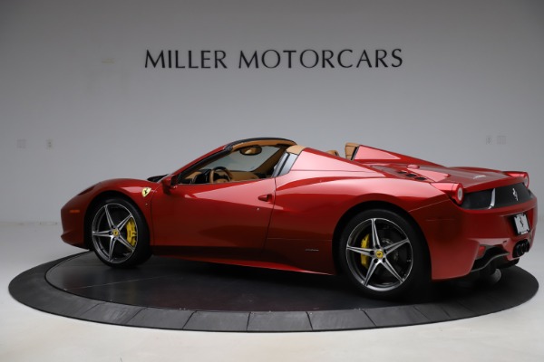 Used 2013 Ferrari 458 Spider for sale Sold at Aston Martin of Greenwich in Greenwich CT 06830 4