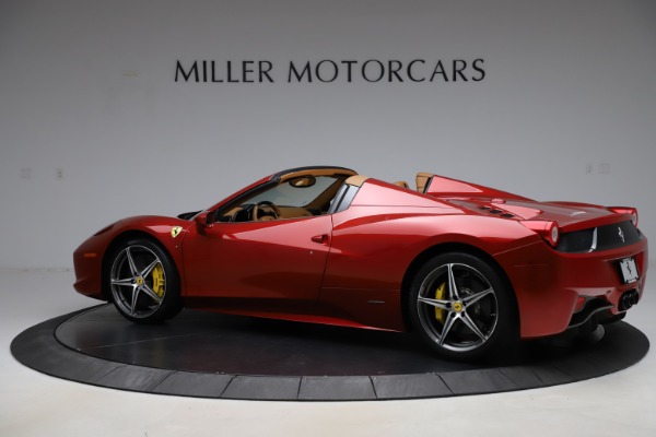 Used 2013 Ferrari 458 Spider for sale Sold at Miller Motorcars Aston Martin in Greenwich CT 06830 4