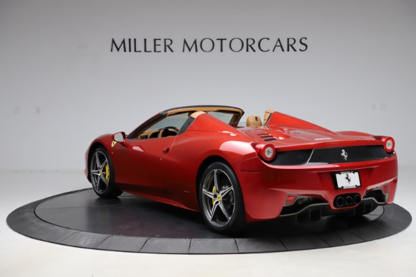 Used 2013 Ferrari 458 Spider for sale Sold at Miller Motorcars Aston Martin in Greenwich CT 06830 5