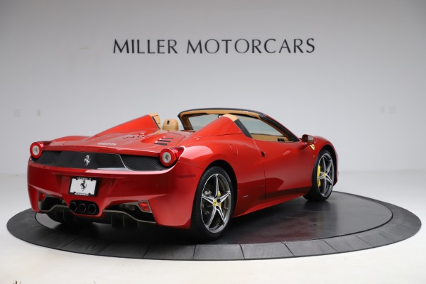Used 2013 Ferrari 458 Spider for sale Sold at Aston Martin of Greenwich in Greenwich CT 06830 7