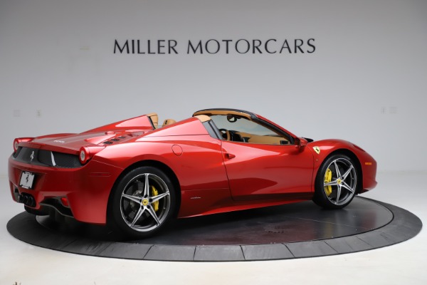 Used 2013 Ferrari 458 Spider for sale Sold at Aston Martin of Greenwich in Greenwich CT 06830 8