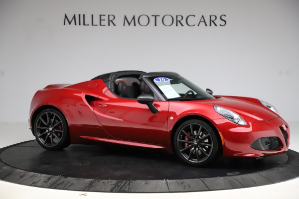 Used 2016 Alfa Romeo 4C Spider for sale Sold at Aston Martin of Greenwich in Greenwich CT 06830 10
