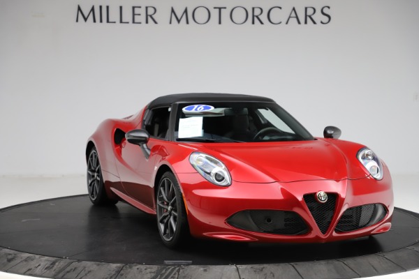 Used 2016 Alfa Romeo 4C Spider for sale Sold at Aston Martin of Greenwich in Greenwich CT 06830 11