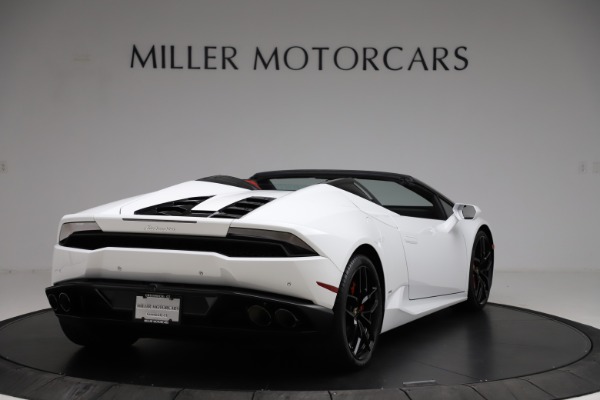 Used 2016 Lamborghini Huracan LP 610-4 Spyder for sale Sold at Miller Motorcars Aston Martin in Greenwich CT 06830 10