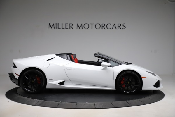Used 2016 Lamborghini Huracan LP 610-4 Spyder for sale Sold at Miller Motorcars Aston Martin in Greenwich CT 06830 12