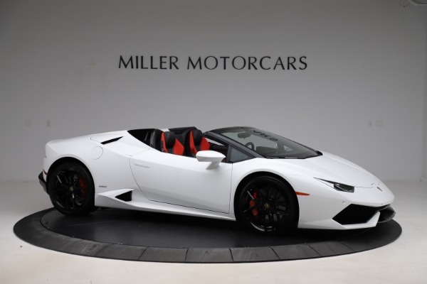 Used 2016 Lamborghini Huracan LP 610-4 Spyder for sale Sold at Miller Motorcars Aston Martin in Greenwich CT 06830 13