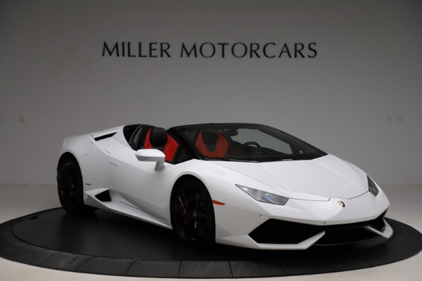 Used 2016 Lamborghini Huracan LP 610-4 Spyder for sale Sold at Miller Motorcars Aston Martin in Greenwich CT 06830 14