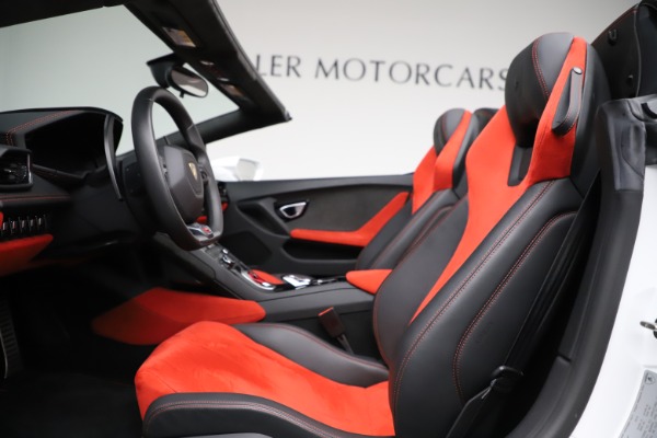 Used 2016 Lamborghini Huracan LP 610-4 Spyder for sale Sold at Miller Motorcars Aston Martin in Greenwich CT 06830 19