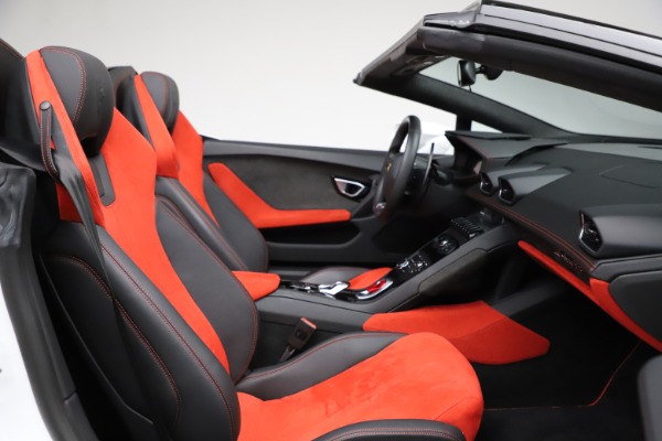 Used 2016 Lamborghini Huracan LP 610-4 Spyder for sale Sold at Miller Motorcars Aston Martin in Greenwich CT 06830 24