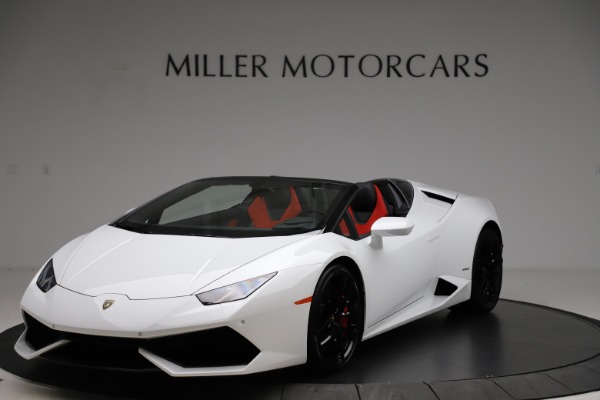 Used 2016 Lamborghini Huracan LP 610-4 Spyder for sale Sold at Miller Motorcars Aston Martin in Greenwich CT 06830 3