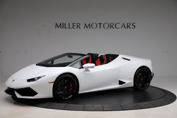 Used 2016 Lamborghini Huracan LP 610-4 Spyder for sale Sold at Miller Motorcars Aston Martin in Greenwich CT 06830 4