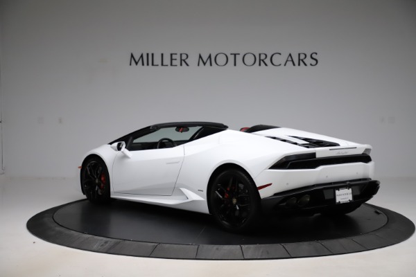 Used 2016 Lamborghini Huracan LP 610-4 Spyder for sale Sold at Miller Motorcars Aston Martin in Greenwich CT 06830 7