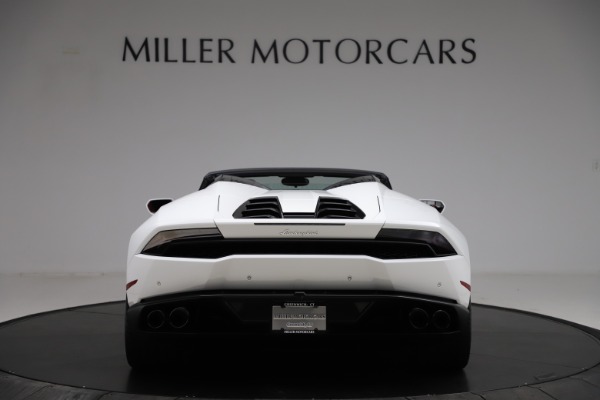Used 2016 Lamborghini Huracan LP 610-4 Spyder for sale Sold at Miller Motorcars Aston Martin in Greenwich CT 06830 8