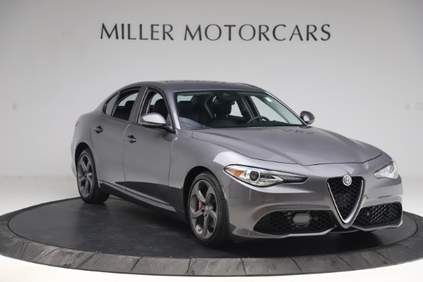 Used 2017 Alfa Romeo Giulia Ti Sport for sale Sold at Miller Motorcars Aston Martin in Greenwich CT 06830 12