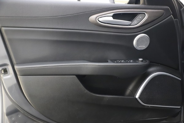 Used 2017 Alfa Romeo Giulia Ti Sport for sale Sold at Miller Motorcars Aston Martin in Greenwich CT 06830 19