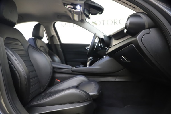 Used 2017 Alfa Romeo Giulia Ti Sport for sale Sold at Miller Motorcars Aston Martin in Greenwich CT 06830 26