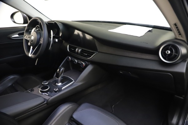 Used 2017 Alfa Romeo Giulia Ti Sport for sale Sold at Miller Motorcars Aston Martin in Greenwich CT 06830 27