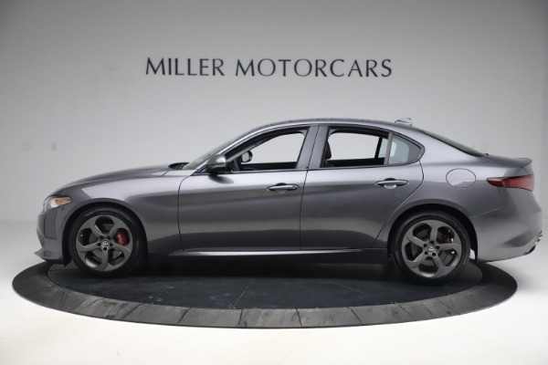 Used 2017 Alfa Romeo Giulia Ti Sport for sale Sold at Miller Motorcars Aston Martin in Greenwich CT 06830 3