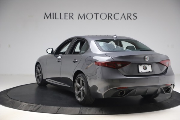 Used 2017 Alfa Romeo Giulia Ti Sport for sale Sold at Miller Motorcars Aston Martin in Greenwich CT 06830 6