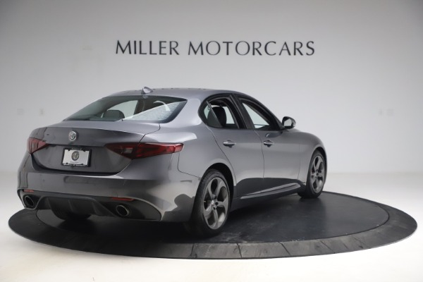 Used 2017 Alfa Romeo Giulia Ti Sport for sale Sold at Miller Motorcars Aston Martin in Greenwich CT 06830 8