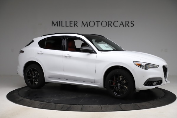 New 2021 Alfa Romeo Stelvio Ti Sport Q4 for sale Sold at Miller Motorcars Aston Martin in Greenwich CT 06830 10