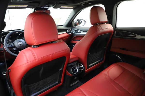 New 2021 Alfa Romeo Stelvio Ti Sport Q4 for sale Sold at Miller Motorcars Aston Martin in Greenwich CT 06830 20