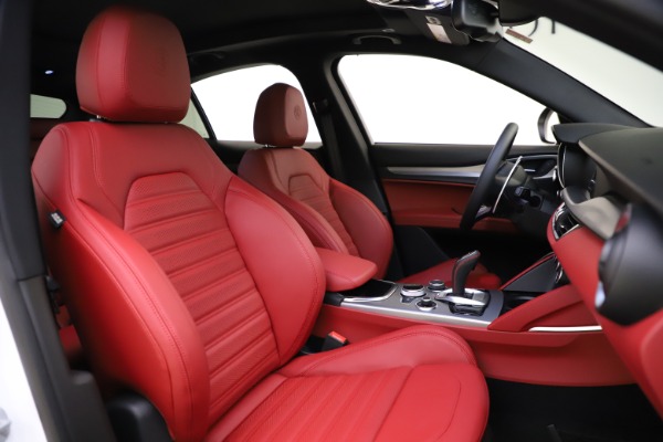 New 2021 Alfa Romeo Stelvio Ti Sport Q4 for sale Sold at Miller Motorcars Aston Martin in Greenwich CT 06830 21