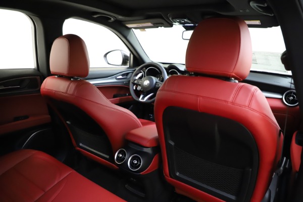 New 2021 Alfa Romeo Stelvio Ti Sport Q4 for sale Sold at Miller Motorcars Aston Martin in Greenwich CT 06830 26