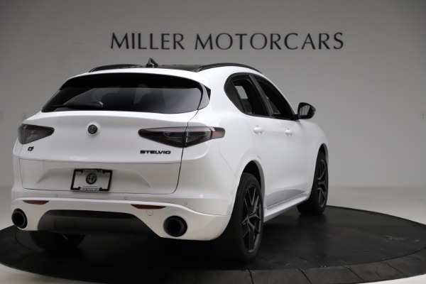 New 2021 Alfa Romeo Stelvio Ti Sport Q4 for sale Sold at Miller Motorcars Aston Martin in Greenwich CT 06830 7