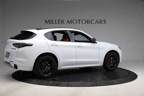 New 2021 Alfa Romeo Stelvio Ti Sport Q4 for sale Sold at Miller Motorcars Aston Martin in Greenwich CT 06830 8