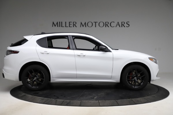 New 2021 Alfa Romeo Stelvio Ti Sport Q4 for sale Sold at Miller Motorcars Aston Martin in Greenwich CT 06830 9