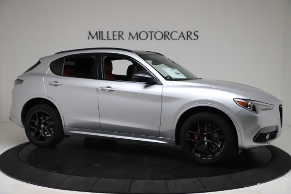 New 2021 Alfa Romeo Stelvio Ti Sport Q4 for sale Sold at Miller Motorcars Aston Martin in Greenwich CT 06830 10