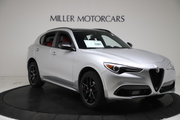 New 2021 Alfa Romeo Stelvio Ti Sport Q4 for sale Sold at Miller Motorcars Aston Martin in Greenwich CT 06830 11