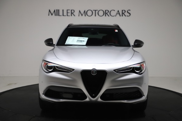 New 2021 Alfa Romeo Stelvio Ti Sport Q4 for sale Sold at Miller Motorcars Aston Martin in Greenwich CT 06830 12