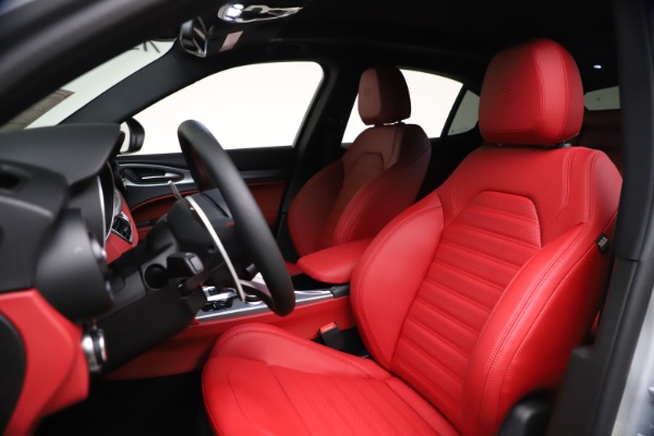 New 2021 Alfa Romeo Stelvio Ti Sport Q4 for sale Sold at Miller Motorcars Aston Martin in Greenwich CT 06830 14